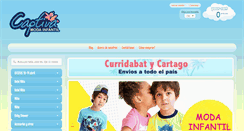 Desktop Screenshot of captivaboutique.com